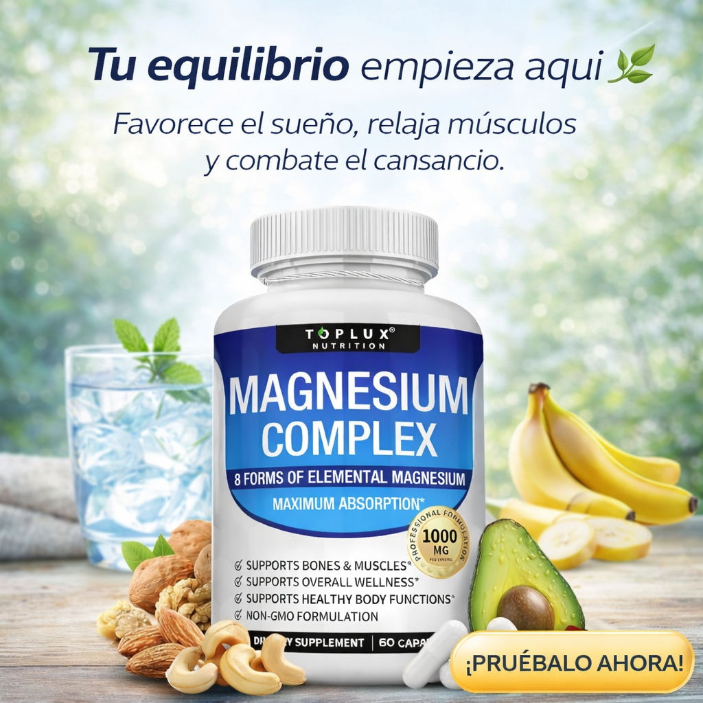 Equilibrio Corporal | Magnesium Complex Toplux™