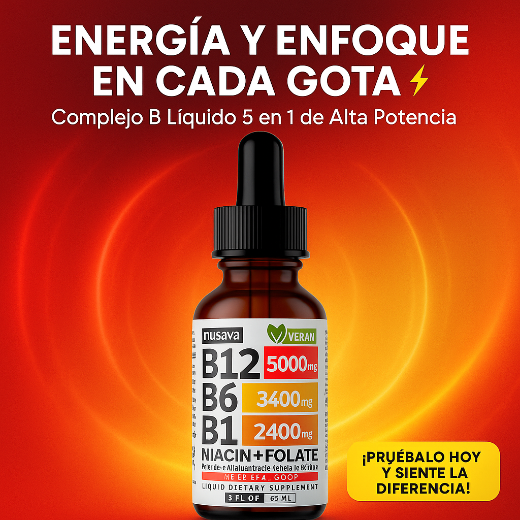 Energía Vitamínica | B12 Complex Vitamins™